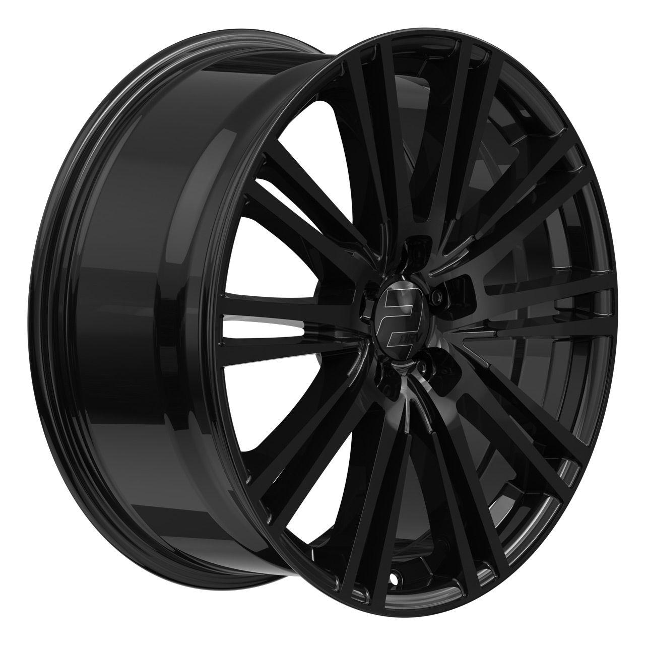 WHEELWORLD-2DRV WH18 black glossy painted 8.5Jx19 5x112 ET45