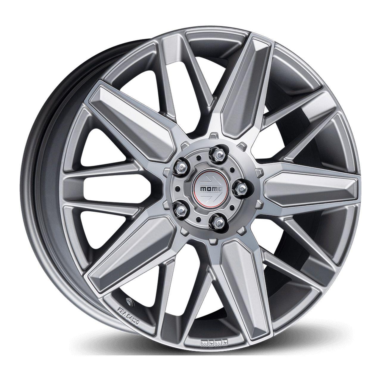MOMO WHEELS MOMO WHEELS EVOLUZIONE titan silver matt polish 8.0Jx18 5x112 ET42
