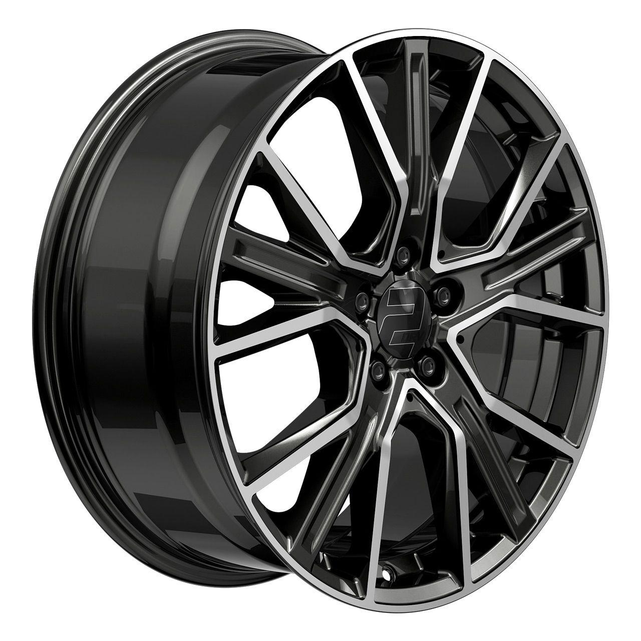 WHEELWORLD-2DRV WH34 dark gunmetal full machined 8.5Jx20 5x112 ET21