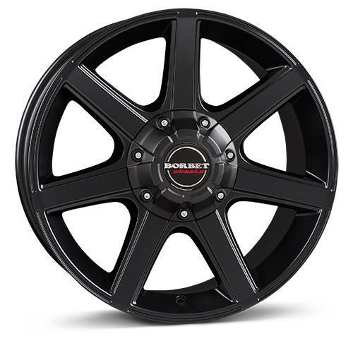 BORBET BORBET DESIGN CWE schwarzmatt 7.0Jx16 5x114.3 ET40