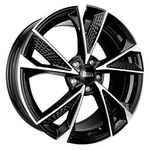 MAM WHEELS MAM RS6 black front polished 8.5Jx19 5x112 ET30