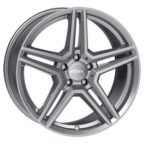 RIAL M10 metal grey 7.5Jx17 5x112 ET40