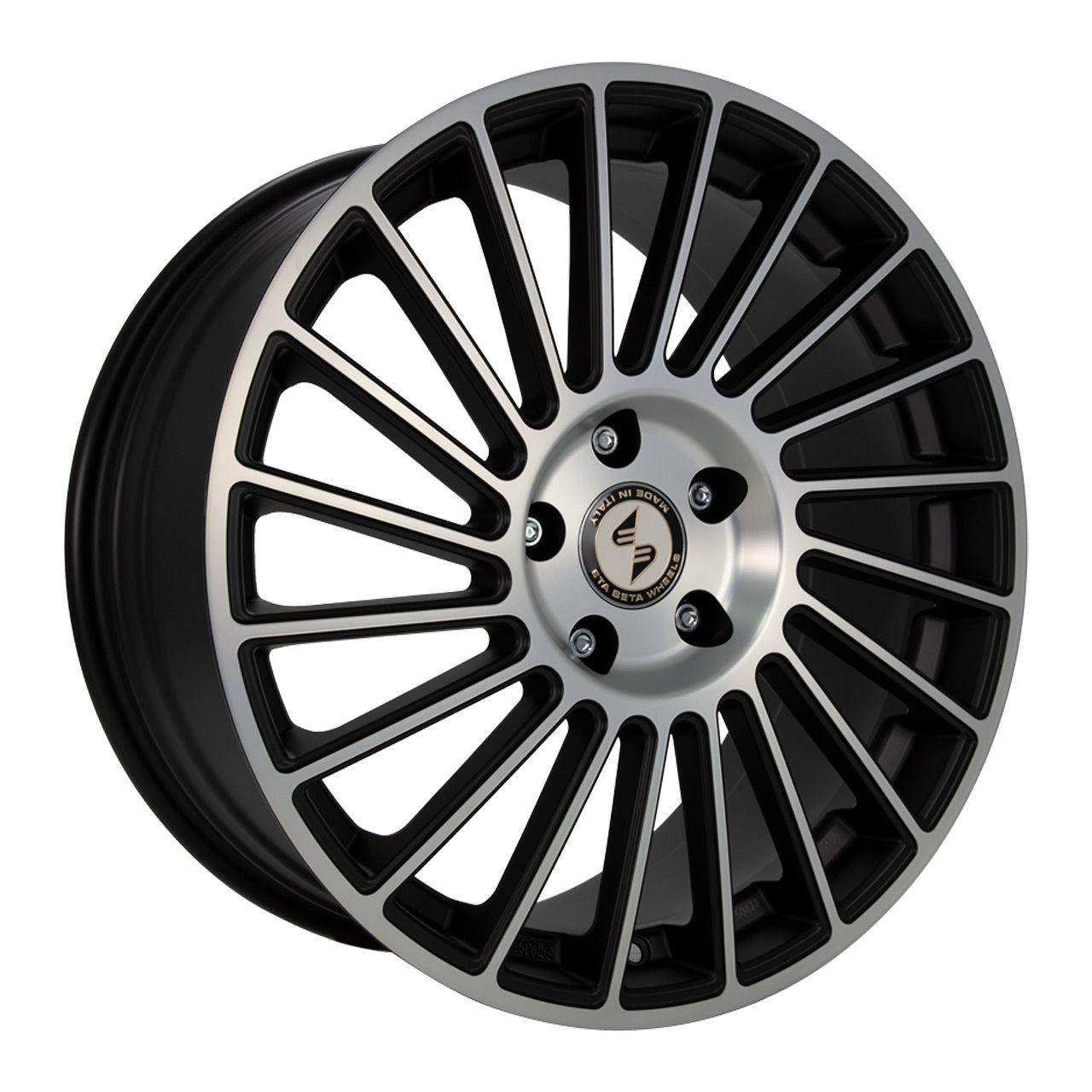 ETABETA ETABETA VENTI-R schwarzmatt vollpoliert 7.5Jx18 5x112 ET45
