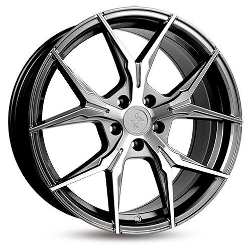 KESKIN WHEELS KESKIN WHEELS KT19 ANGEL palladium front polished 8.5Jx19 5x120 ET35
