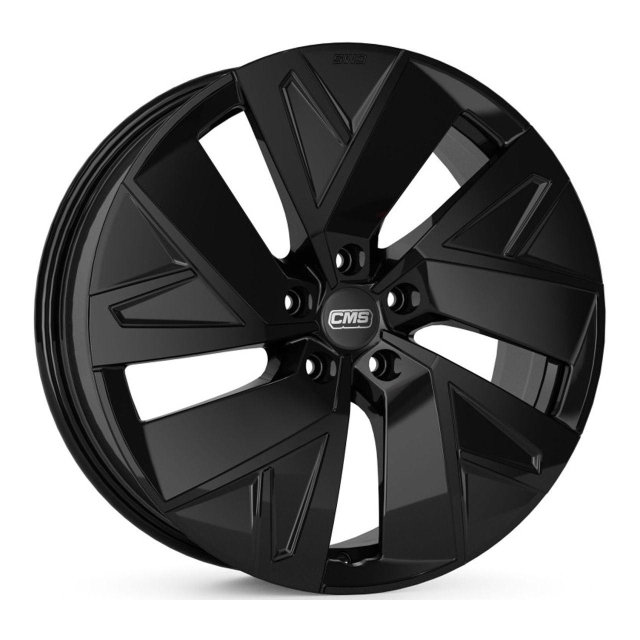 CMS C32-AERO complete black gloss 7.0Jx18 5x108 ET50