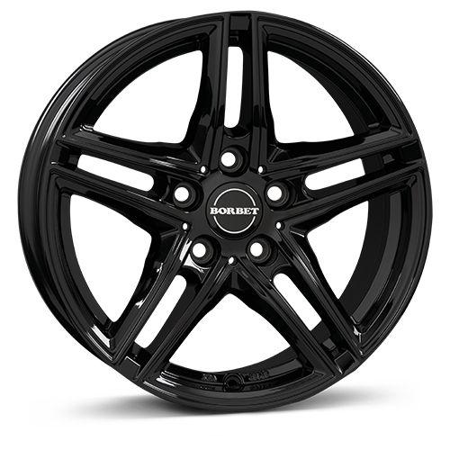 BORBET DESIGN XR schwarz glänzend 7.5Jx17 5x112 ET45