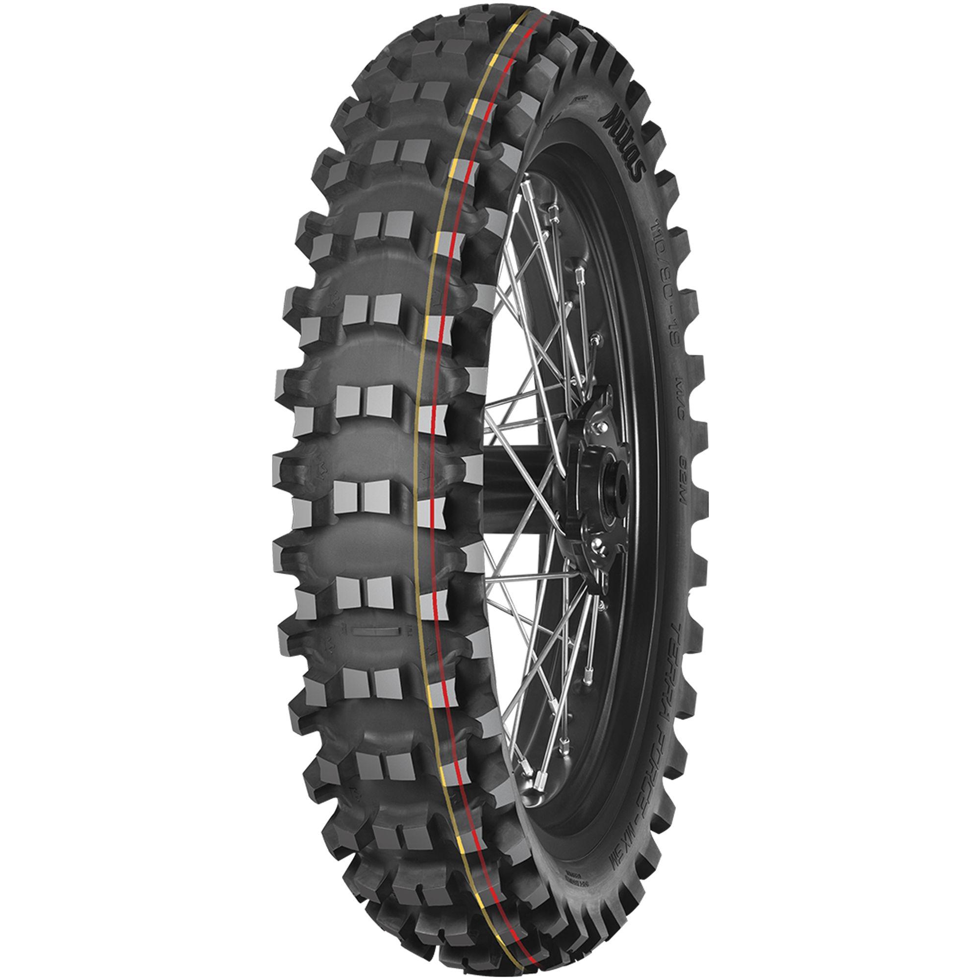 MITAS 90/100 - 16 M/C TT 51M TERRA FORCE-MX SM (RED-YELLOW) (IND)