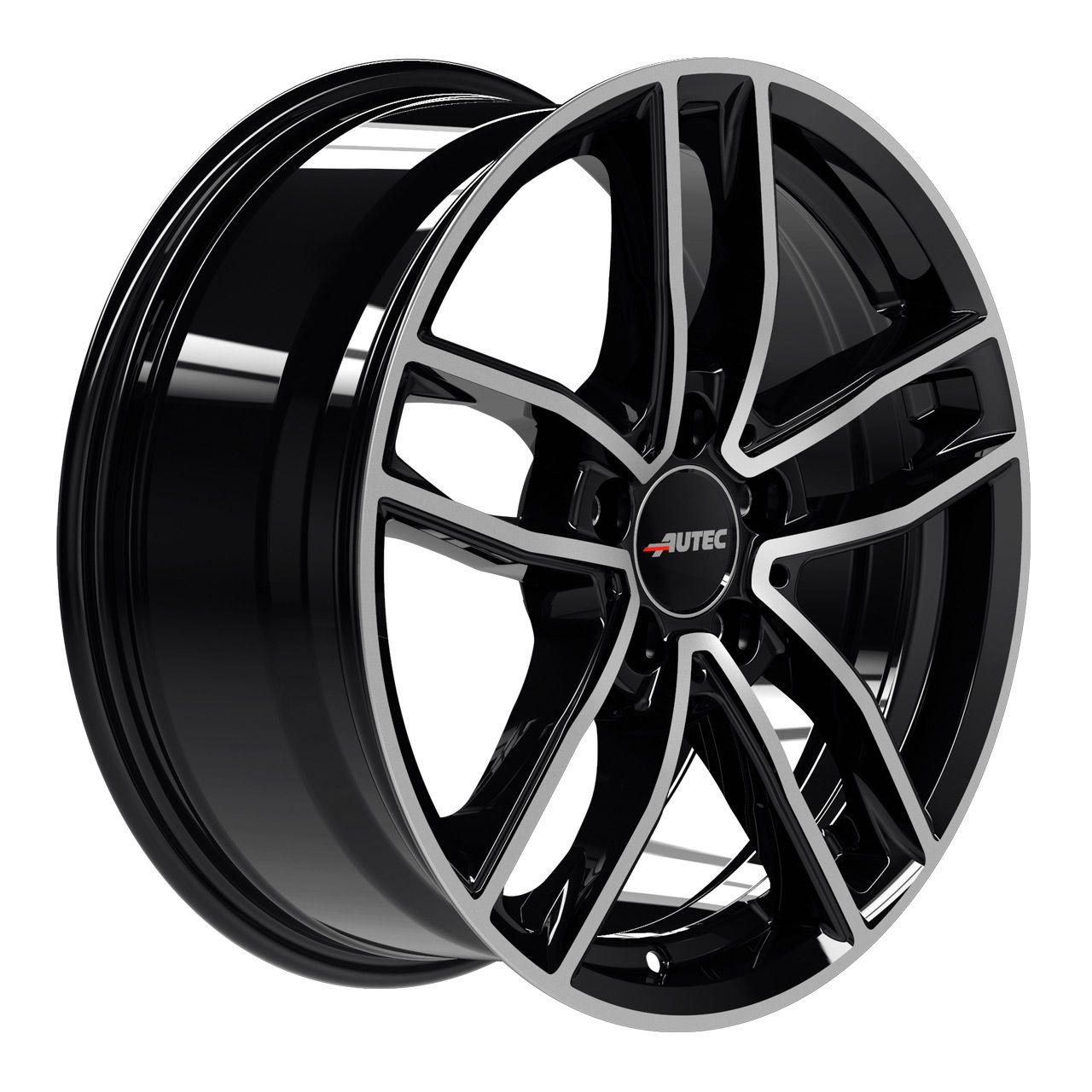 AUTEC TYP MC - MERCADOR schwarz poliert 6.5Jx17 5x112 ET34.5