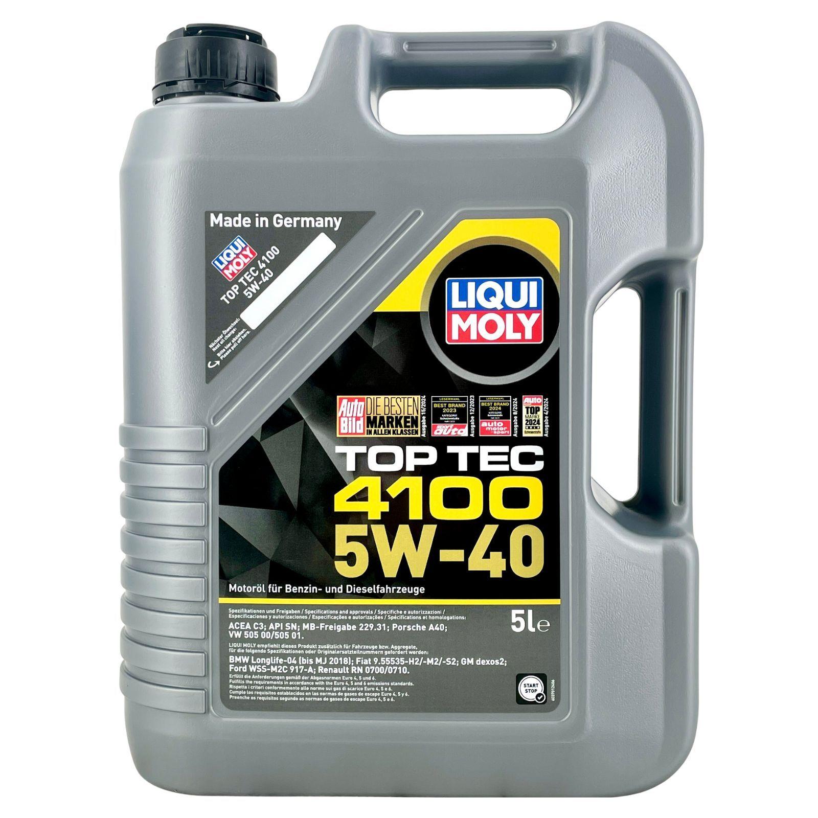 LIQUI MOLY Huile moteur VW,AUDI,MERCEDES-BENZ 3701 P000322 Huile