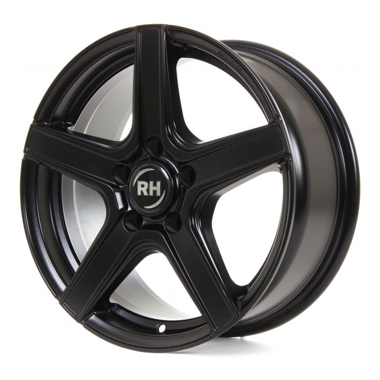 RH RH RH AR4 racingschwarz lackiert 6.5Jx16 5x112 ET43