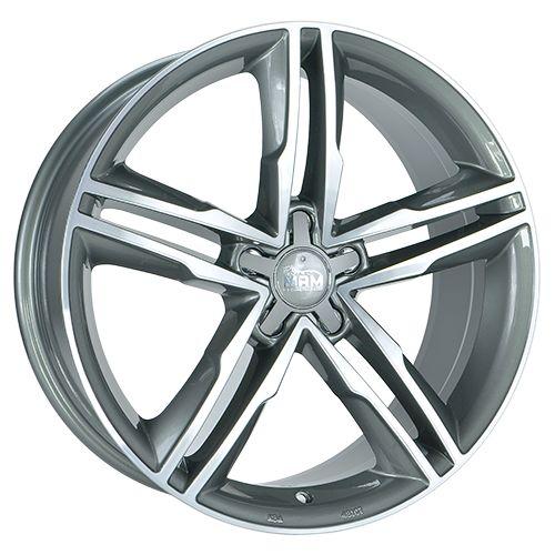 MAM WHEELS MAM A1 palladium front polished 8.0Jx19 5x112 ET30
