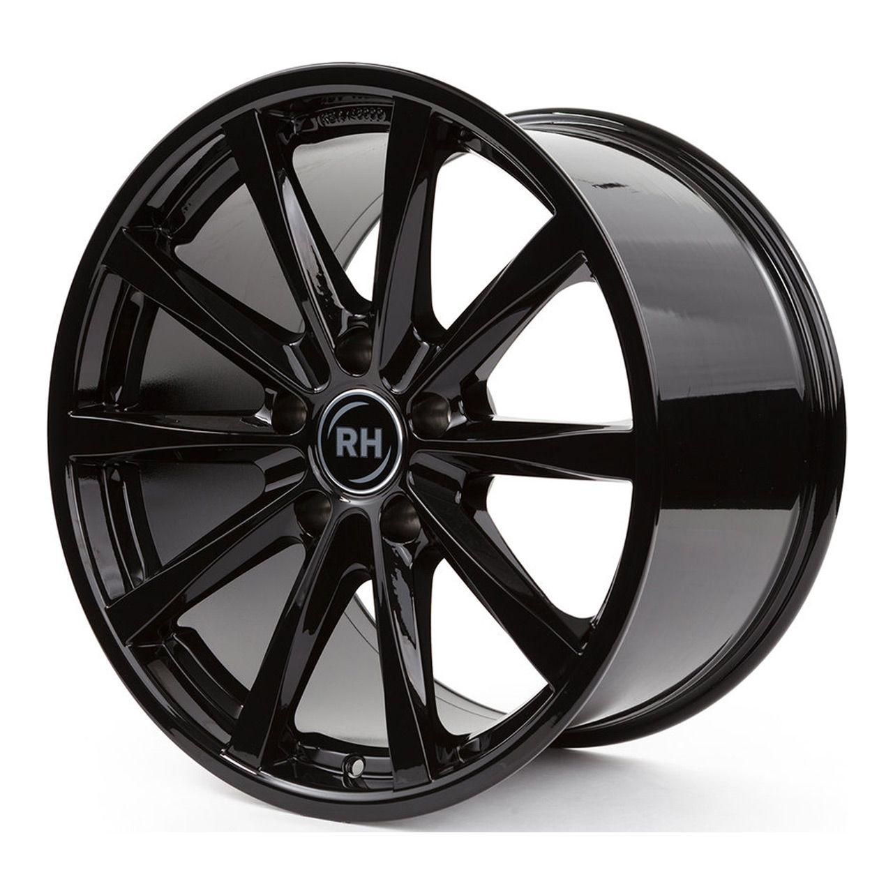 RH RH GT RAD schwarz glanz lackiert 8.5Jx19 5x130 ET54