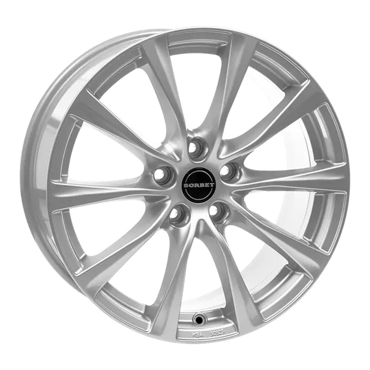 BORBET DESIGN RE silber 8.0Jx18 5x112 ET48