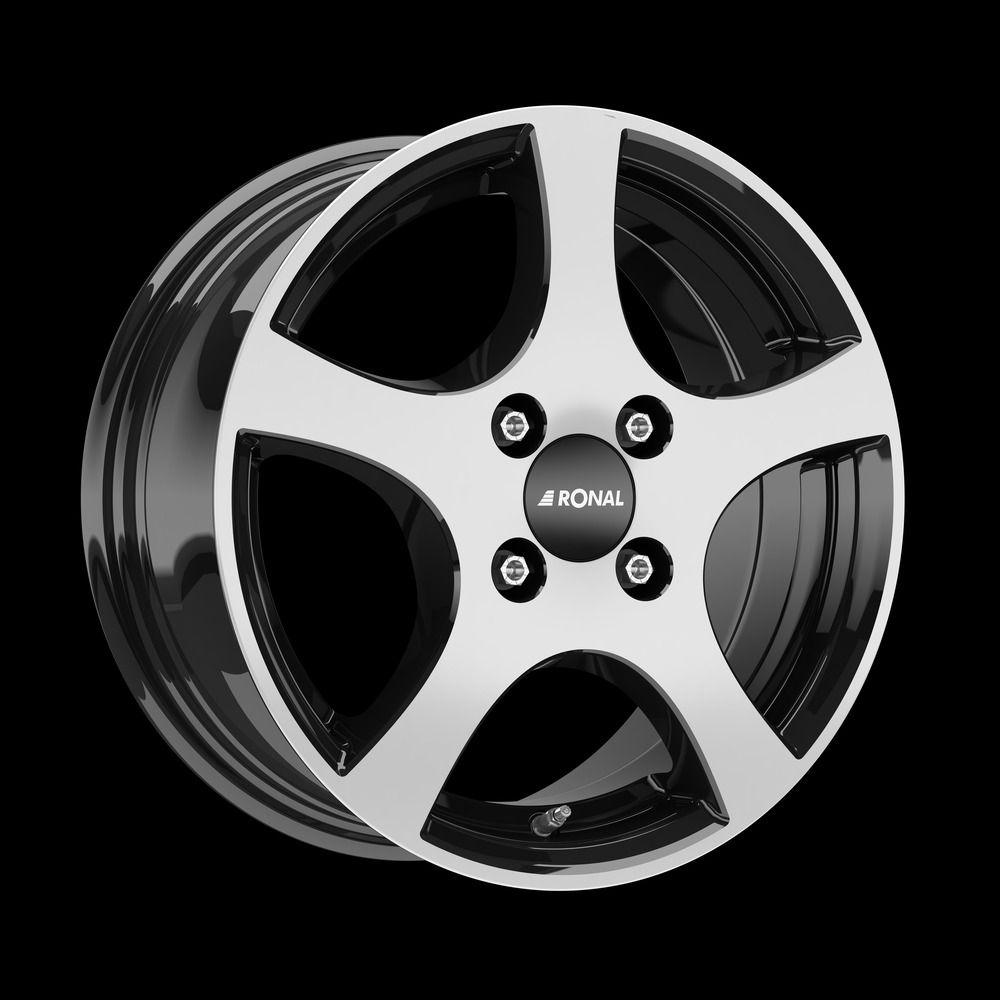 RONAL RONAL RONAL CA2 jetblack-frontkopiert 6.0Jx14 4x100 ET30