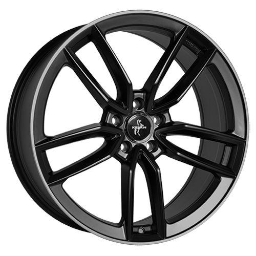 KESKIN WHEELS KT21 ELEGANT matt black lip polished 8.5Jx20 5x112 ET42