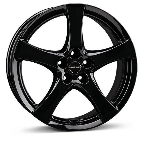 BORBET BORBET DESIGN F schwarz glänzend 6.0Jx15 4x98 ET35