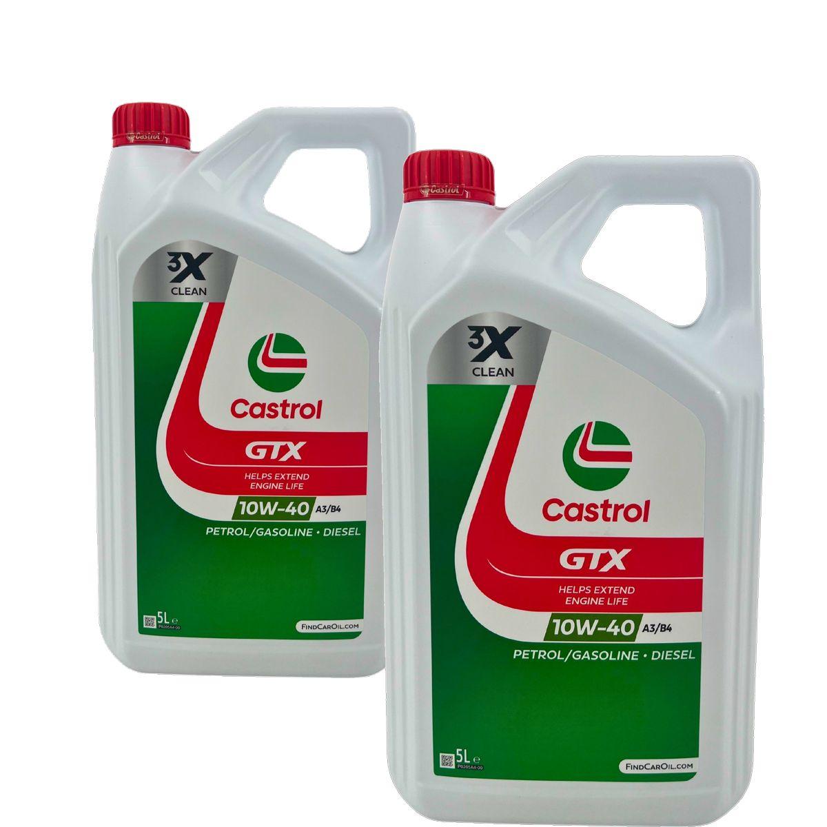Castrol 10W40 GTX ehemals Ultraclean A3/B4 VW 50101 50500 Fiat MB 15Liter - Image 20