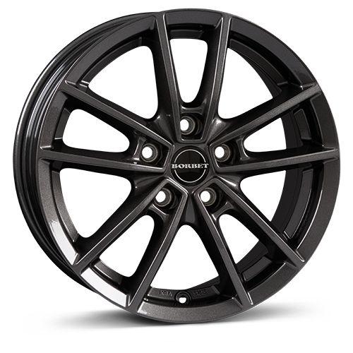 BORBET BORBET DESIGN W mistral anthracite glossy 6.0Jx15 5x108 ET43