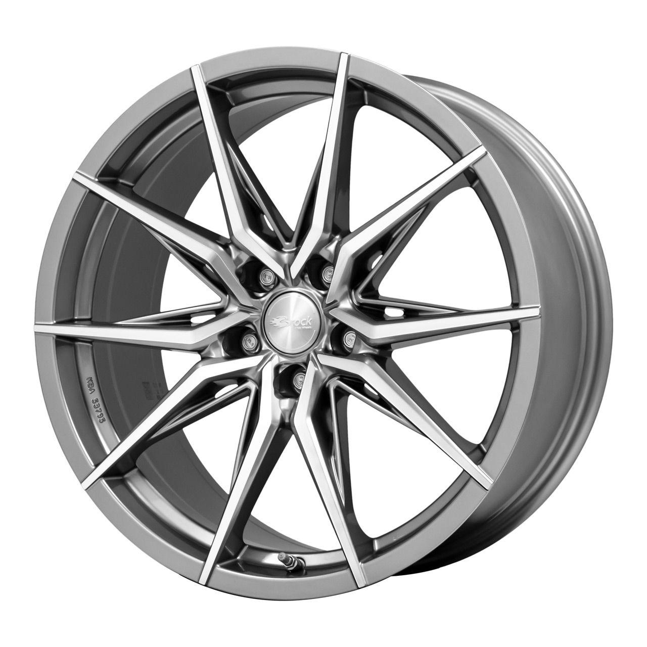 BROCK B42 ferric grey poliert (fgp) 8.5Jx20 5x112 ET30