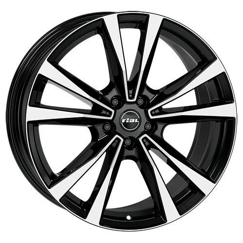 RIAL M12 diamantschwarz frontpoliert 8.0Jx18 5x112 ET38