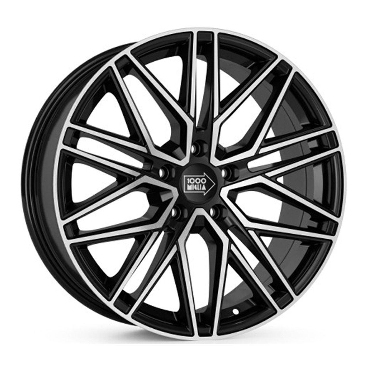 1000 MIGLIA 1000 MIGLIA MM1023 black polished 8.0Jx18 5x112 ET35
