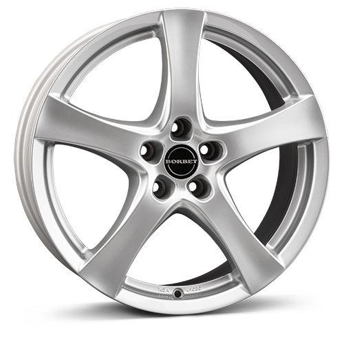 BORBET BORBET DESIGN F brillantsilber 6.0Jx15 4x100 ET40