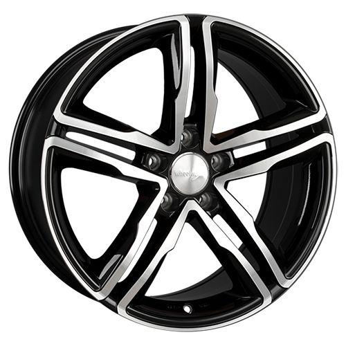 WHEELWORLD-2DRV WH11 schwarz hochglanzpoliert 8.5Jx19 5x112 ET45