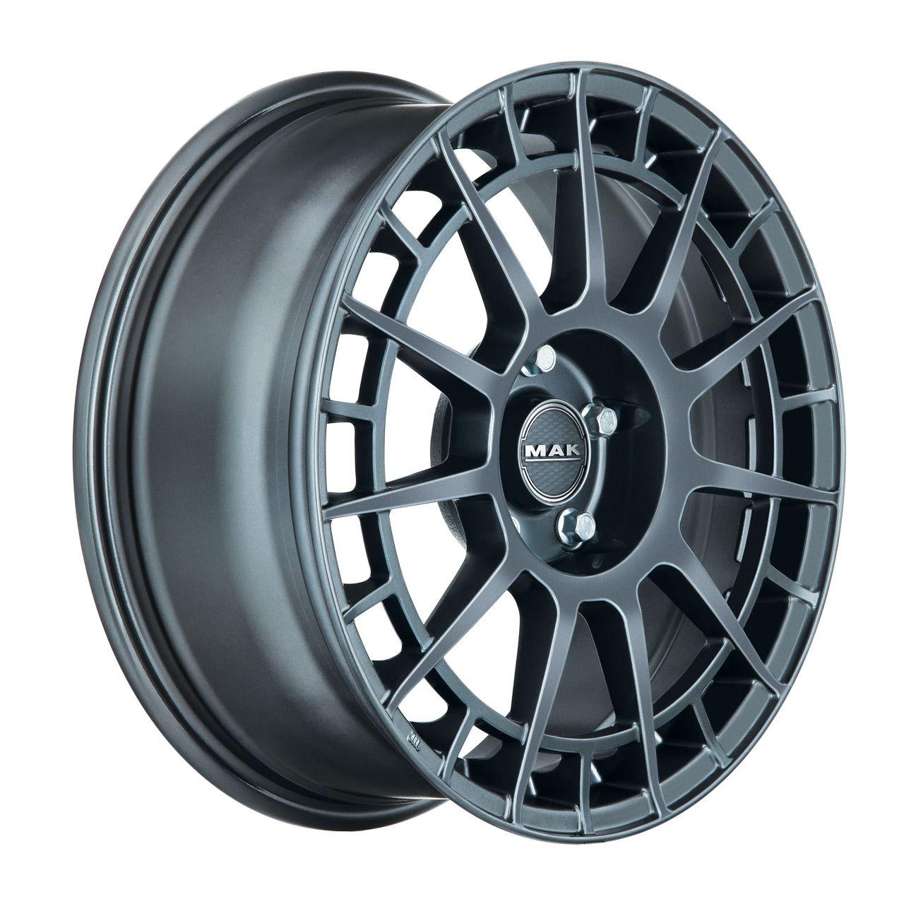 MAK NTT gloss gun metallic 7.5Jx18 4x100 ET40