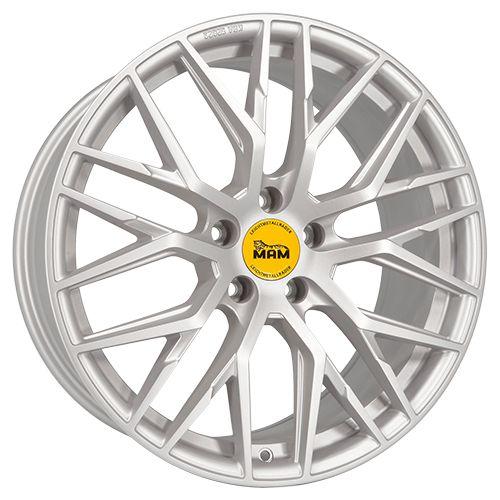 MAM WHEELS MAM RS4 matt silver painted 8.0Jx18 5x108 ET45