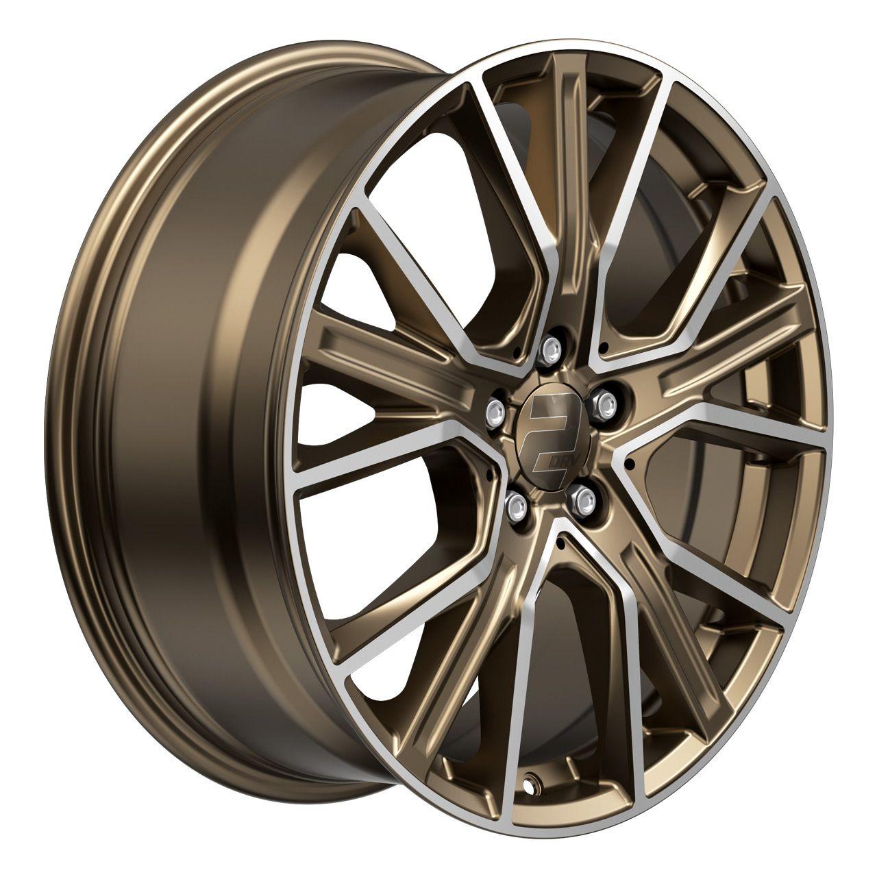 WHEELWORLD-2DRV WH34 bronze matt full machined 8.0Jx19 5x112 ET48