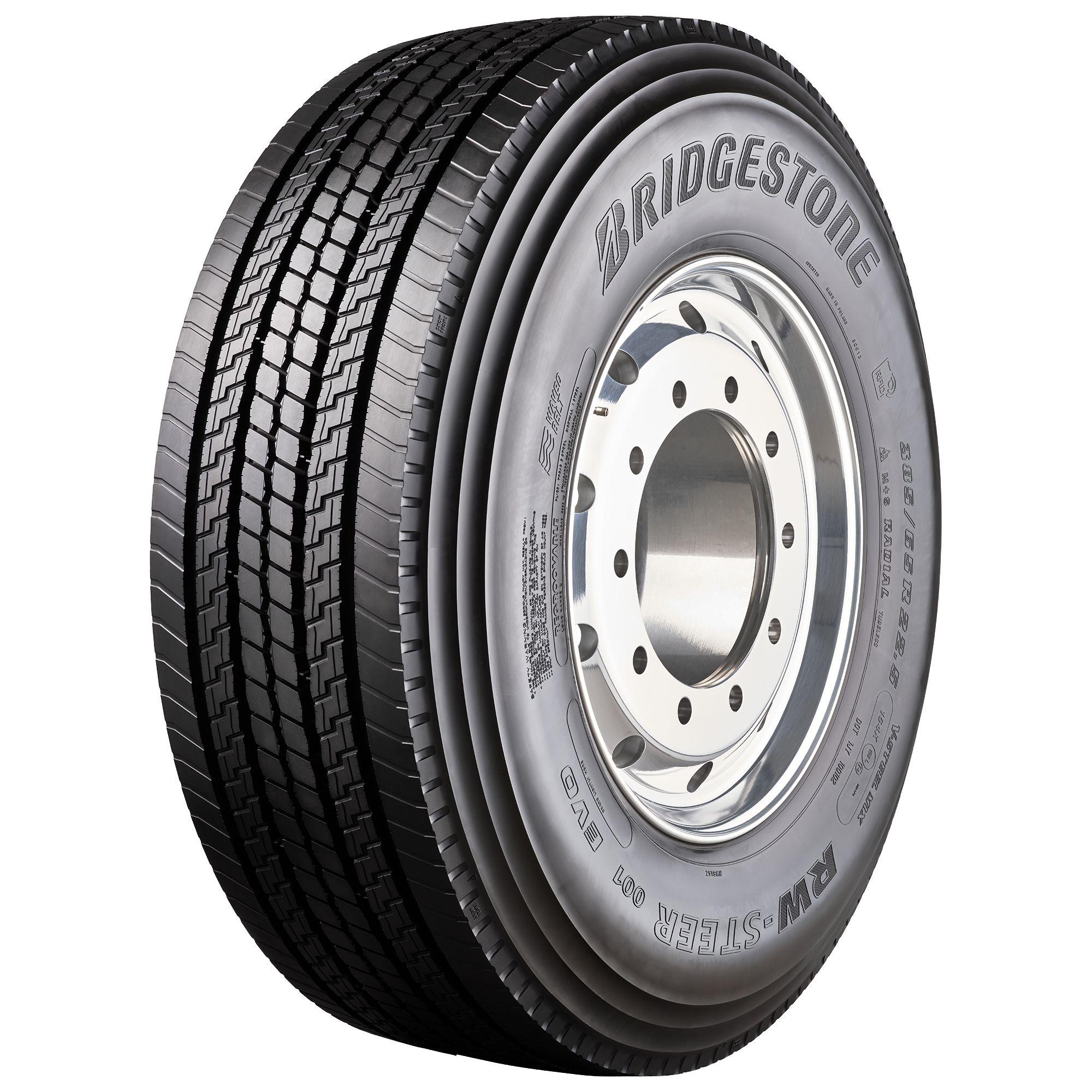 BRIDGESTONE 385/65 R 22.5 TL 160K/158L RW-STEER 001 M+S 3PMSF RFID