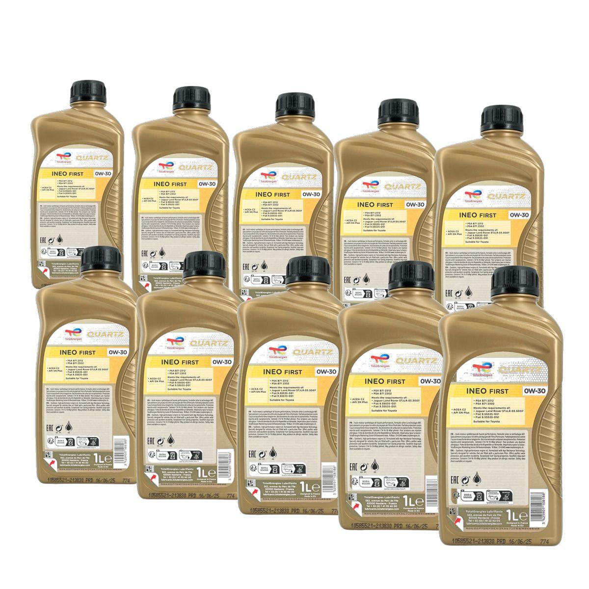 Total Quartz Ineo First 0W-30 2x1 Liter