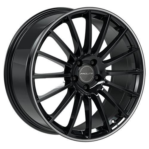 PROLINE PXW black rim polished 8.0Jx19 5x112 ET48