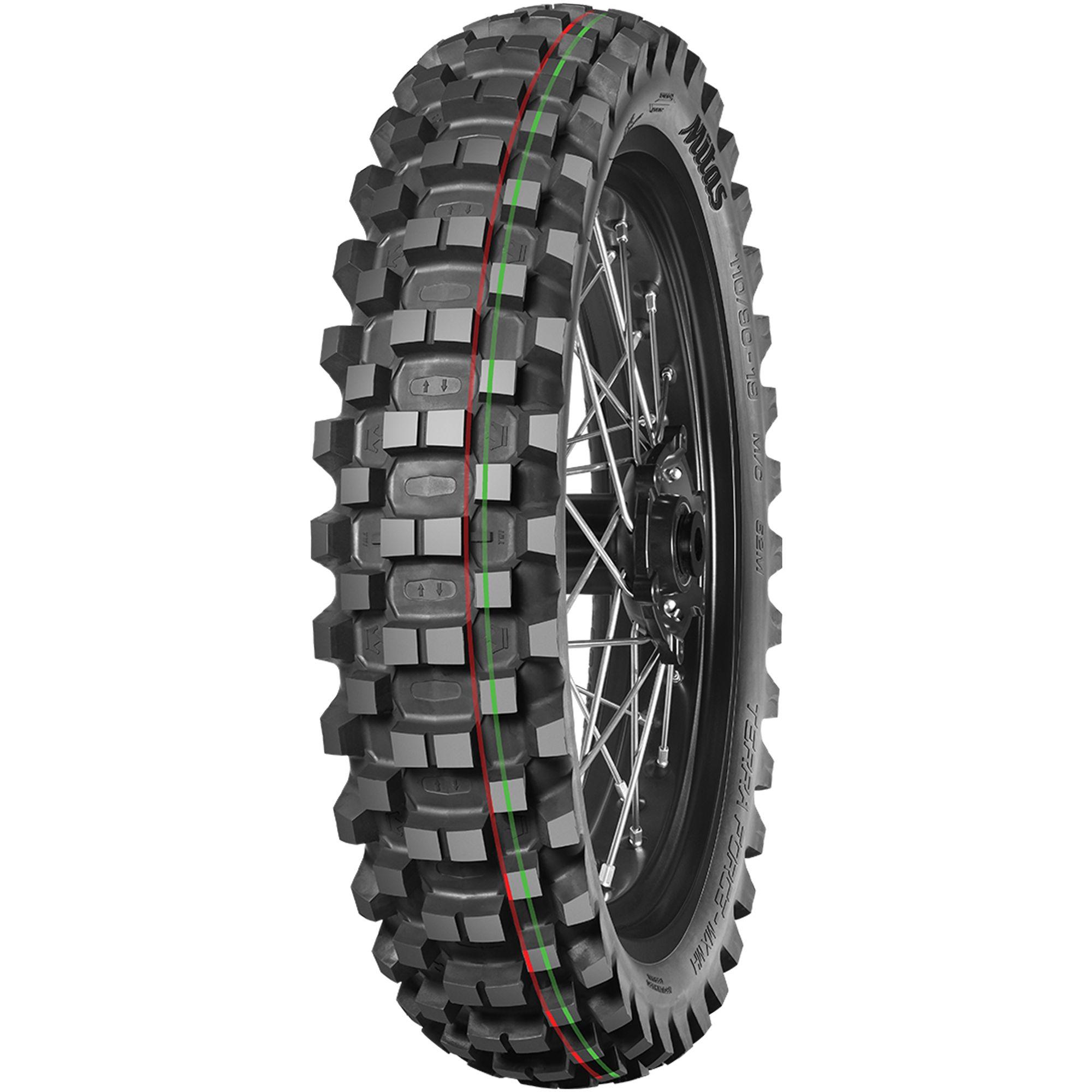 MITAS 70/100 - 17 M/C TT 40M TERRA FORCE-MX MH (RED-GREEN) (IND)