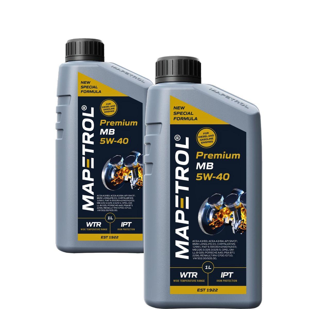Mapetrol Premium MB 5W-40 2x1 Liter