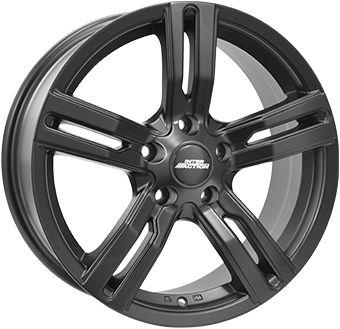 INTER ACTION INTER ACTION INTER ACTION KARGIN matt black 8.5Jx18 5x120 ET45