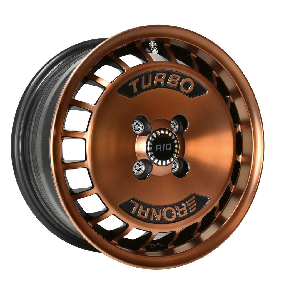 RONAL RONAL RONAL R10 TURBO copper matt-front diamond cut 7.0Jx15 4x100 ET37