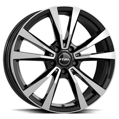 RIAL M12X diamantschwarz frontpoliert 8.0Jx19 5x112 ET52