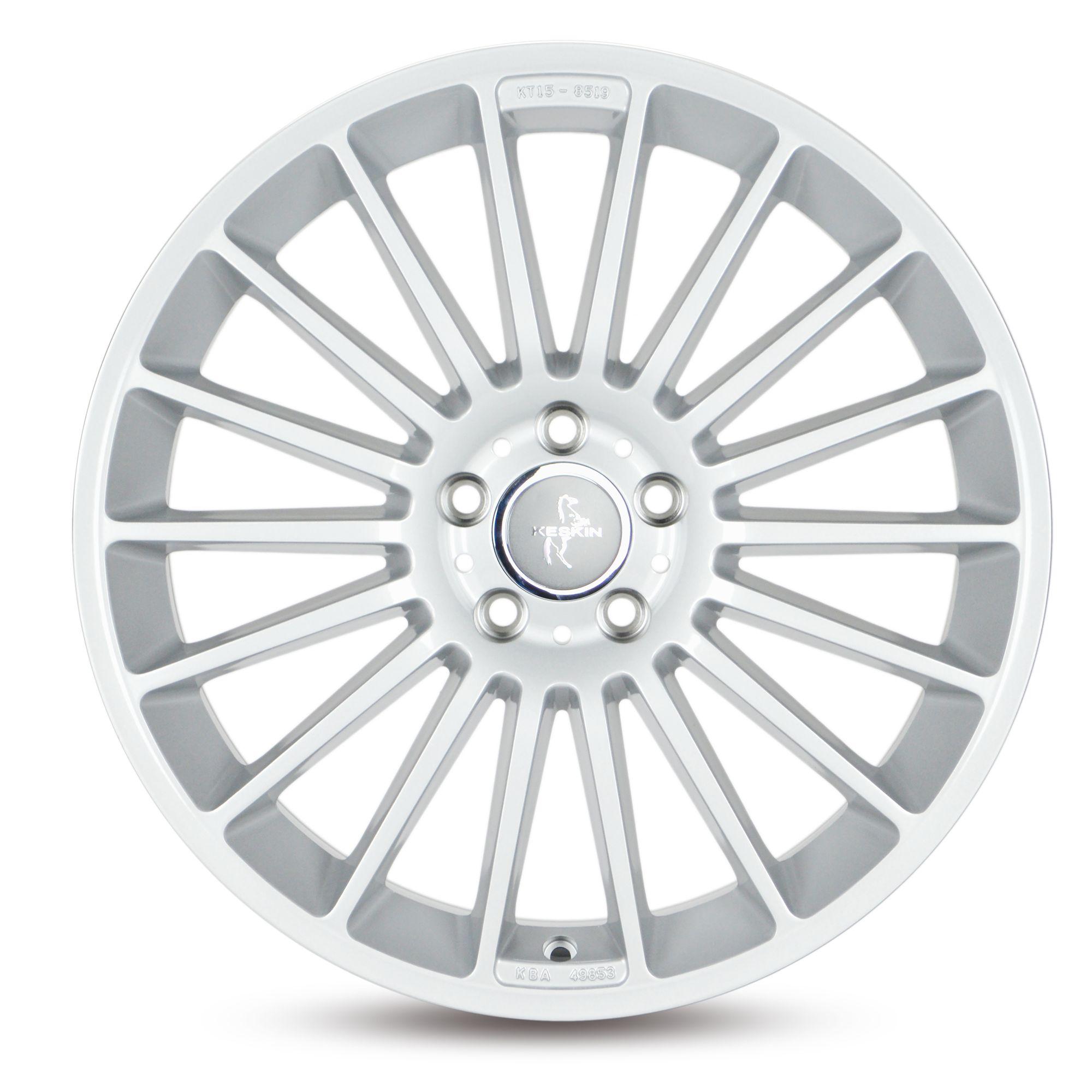 KESKIN WHEELS KT15 SPEED silver painted 8.5Jx19 5x112 ET30