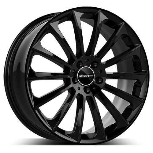 GMP STELLAR schwarz glänzend 8.5Jx20 5x112 ET35