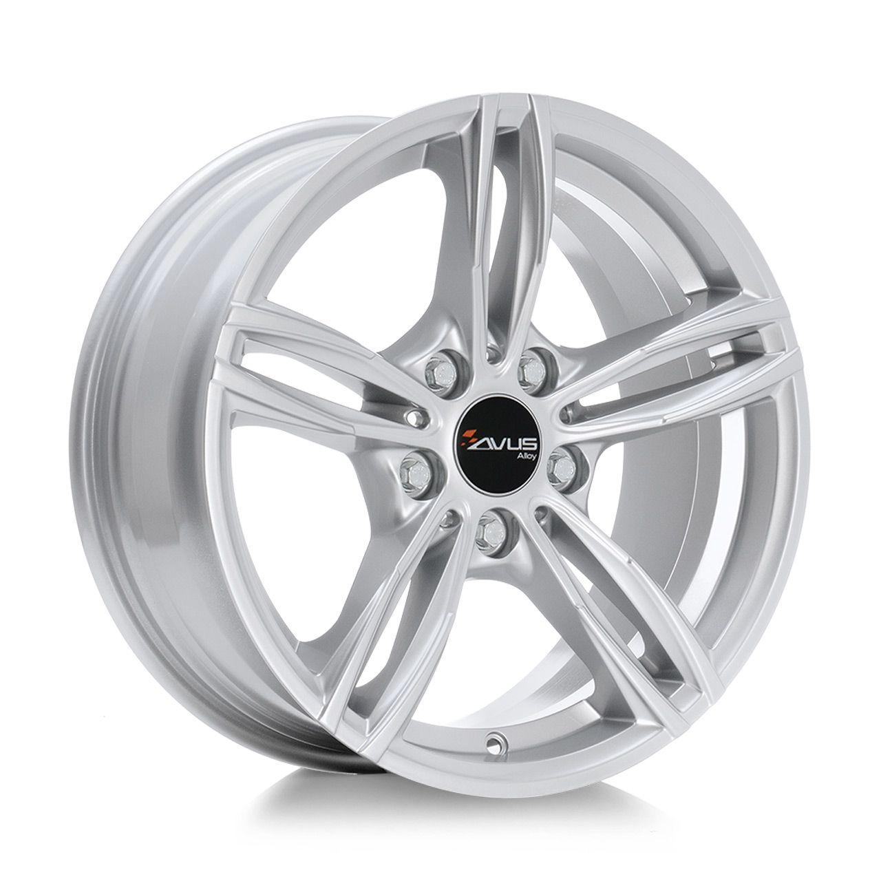 AVUS RACING AF15 hyper silver 8.0Jx18 5x112 ET45