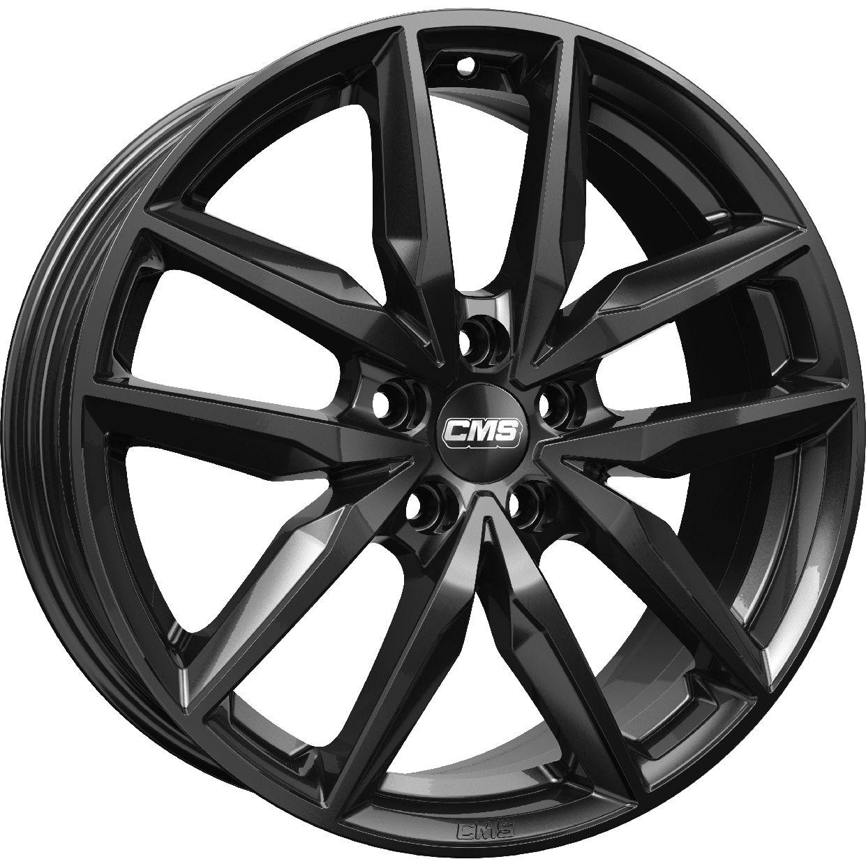 Cms Schwarz C28 Glanz 7.5Jx18 5X114.3 Et51 - Bild 3